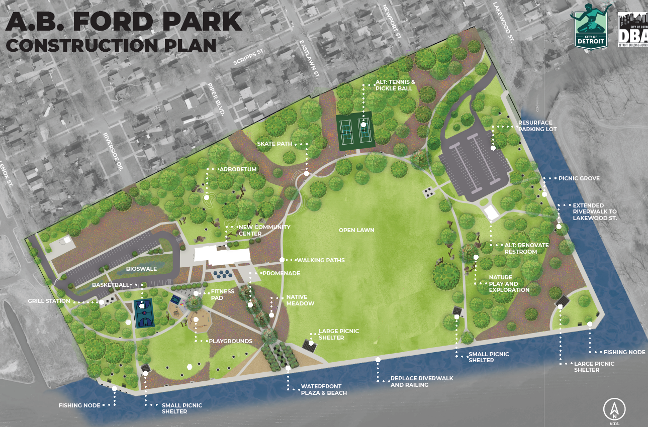 New Riverfront Mural, Park Updates & GM's Moves