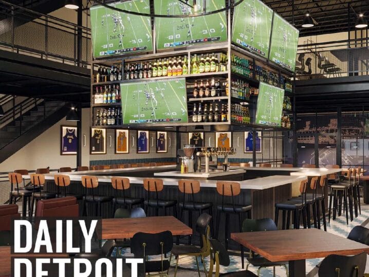 Featured image for the Trying Pure Michigan Mix // Will Gilly's be the sports spot? // Pistons Summer League success // DCFC scoring woes continue podcast.