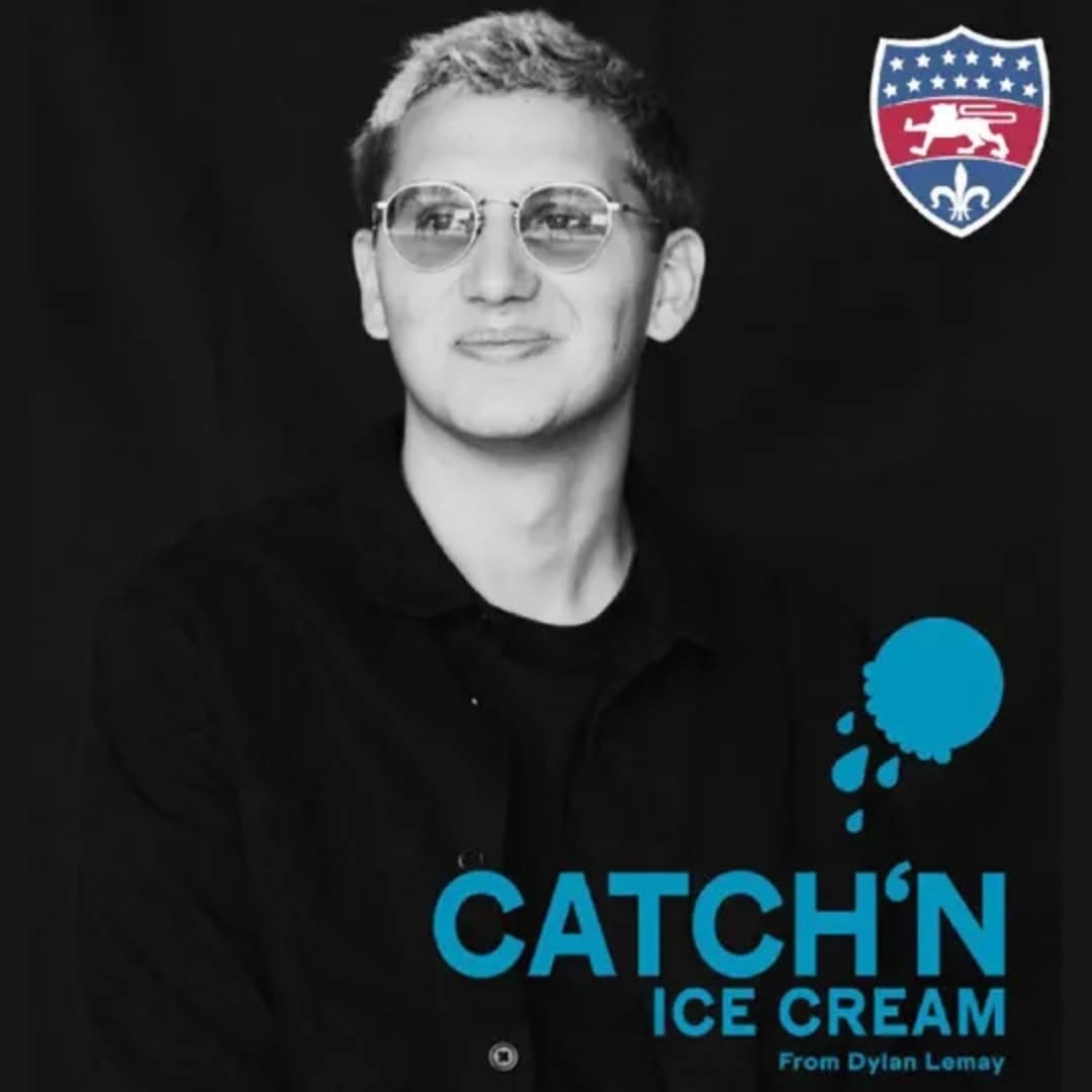 Featured image for the Ice cream TikTok star Dylan Lemay's biggest scoop yet podcast.
