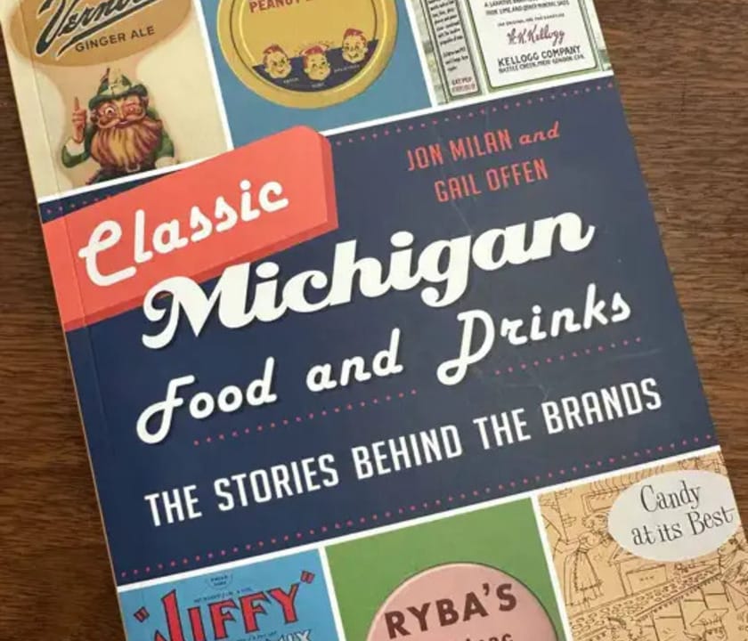 Featured image for the Meet Michigan's classic food and drink brands (ft. Gail Offen, Jon Milan) podcast.
