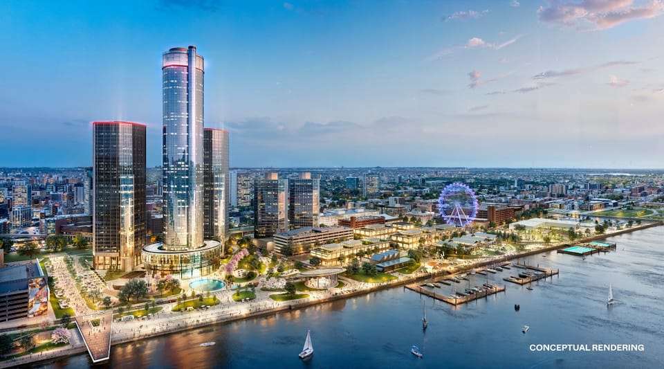 Featured image for the RenCen Update, New Holiday Spot, And Can We Warm Up Restaurant Decor? podcast.