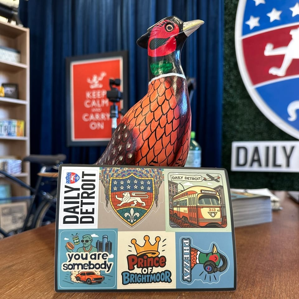 Cover image for the Evening Edition: 7 Things To Know Around Metro Detroit (Plus STICKERS!) newsletter.