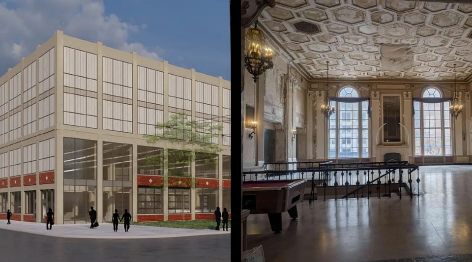 Cover image for the The Future of the Packard Plant Looks Bright as the Leland Darkens newsletter.